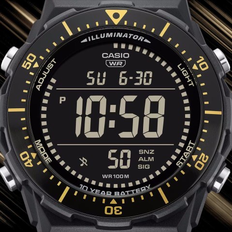 Casio ZEGAREK MĘSKI CASIO SPORT ILLUMINATOR AE-1700H-1B + BOX