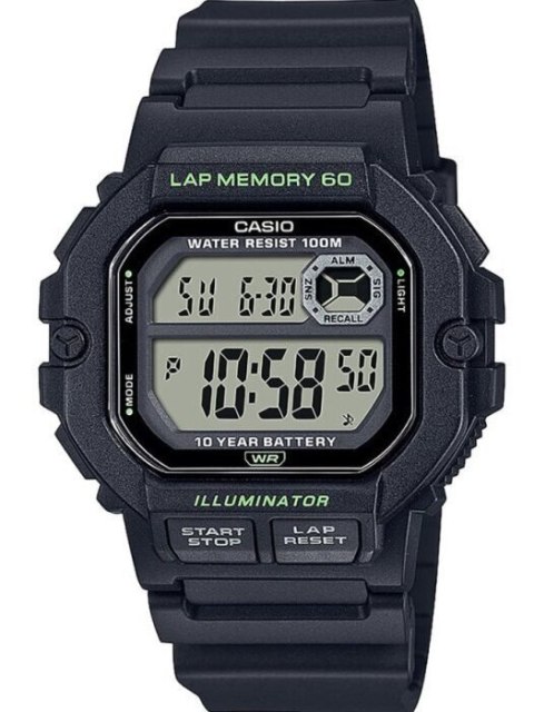 Casio Zegarek Męski Casio WS-1400H-1AVEF + BOX
