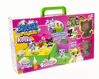 Figurki brudaski w kąpieli kotki zestaw jacuzzi EPEE