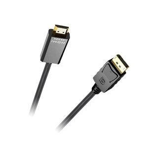 Kabel DISPLAYPORT - HDMI 4K 1,8m LP