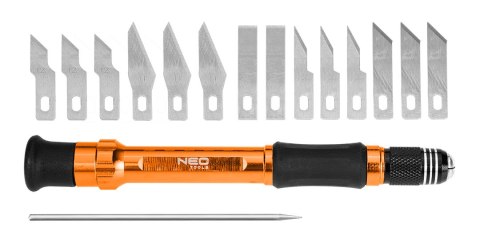 Noże precyzyjne 14 szt. NEO TOOLS
