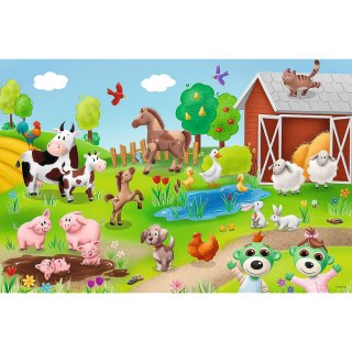 Puzzle - 24 maxi - Zwierzęta - Trefl 14372 TREFL PUZZLE