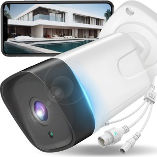 Bezprzewodowa kamera wifi ip zewnętrzna 1080p full hd 2mpx alarm monitoring RTO