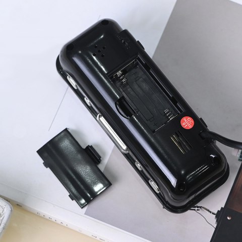 Budzik zegar elektroniczny alarm cyfrowy led 24h RTO