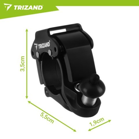 Dzwonek do roweru mechaniczny 7,5x4,5x2cm Trizand TRIZAND