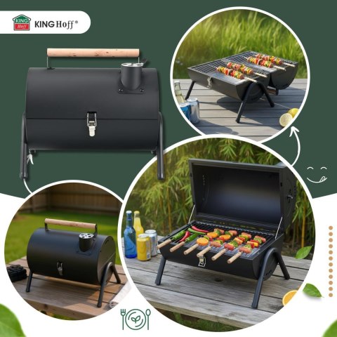 Grill bbq przenośny, kinghoff kh-2032 KINGHoff
