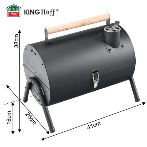 Grill bbq przenośny, kinghoff kh-2032 KINGHoff