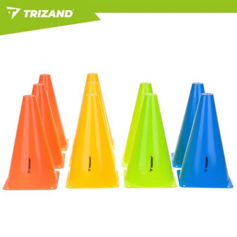 Pachołki treningowe 10szt. Trizand TRIZAND
