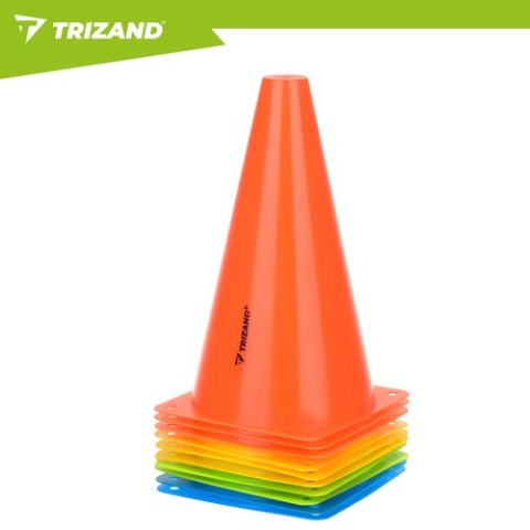 Pachołki treningowe 10szt. Trizand TRIZAND