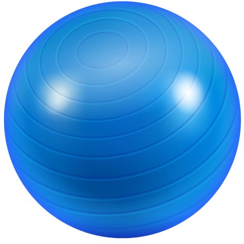 Piłka gimnastyczna rehabilitacyjna 65cm fitness do ćwiczeń duża joga+pompka -s062 RTO