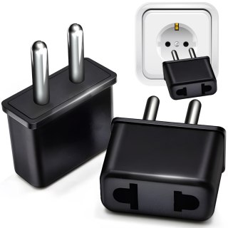 Adapter sieciowy wtyczka przejściówka eu pl usa cn -e594 RTO