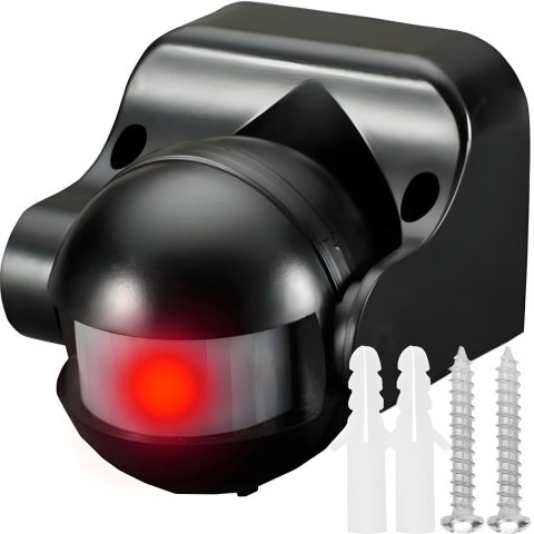Czujnik ruchu zmierzchu ścienny pir zewnętrzny led natynkowy czujka sensor -e649 RTO