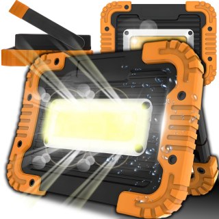 Halogen reflektor przenośny led 30w zewnętrzny naświetlacz na baterie RTO