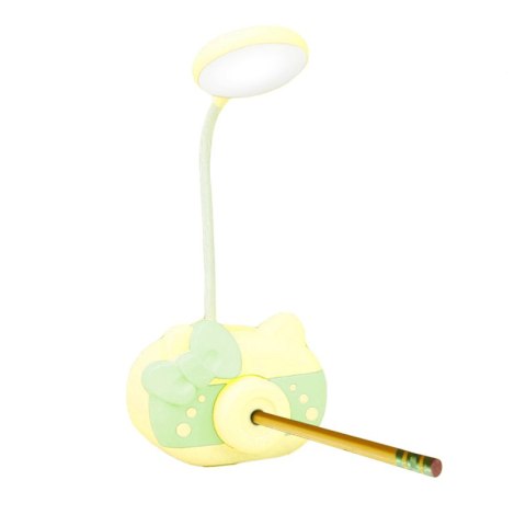 Lampka biurkowa na biurko lampa led z temperówką - wysyłamy żółtą e320-2 RTO