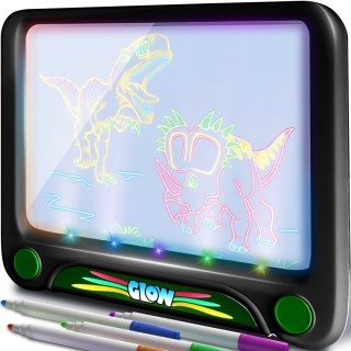 Magiczna tablica 3d led podświetlana do rysowania tablet dla dzieci +mazaki RTO