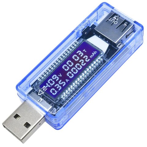 Miernik woltomierz usb amperomierz tester napięcia prądu RTO