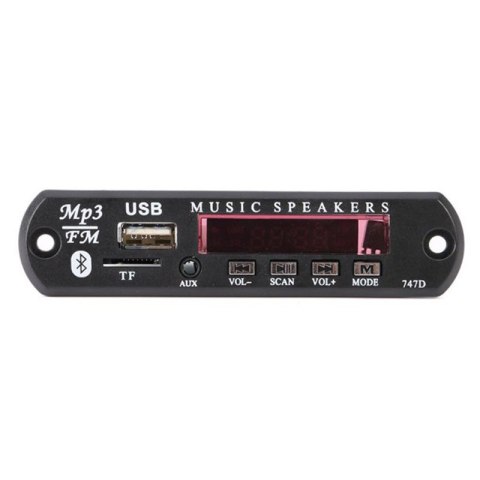 Moduł bluetooth odtwarzacz transmiter do samochodu mp3 aux usb fm pilot -e356 RTO