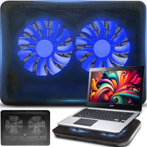 N+gora podstawka podkładka chłodząca pod laptopa 12-15,4'' - nowa dostawa okrągłe rogi e129 RTO