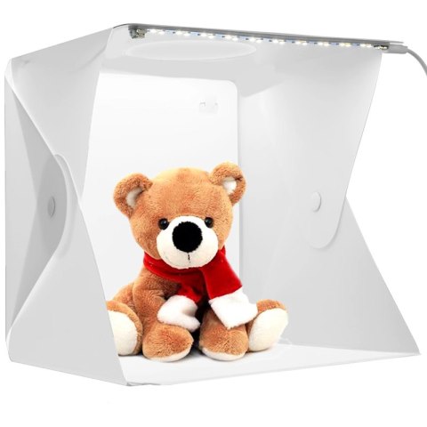 Namiot bezcieniowy led fotograficzny studio fotograficzny przenośny RTO