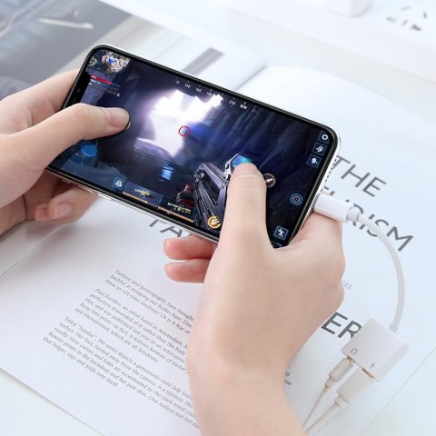 Przejściówka lightning jack iphone 7 8 x adapter -e405 RTO