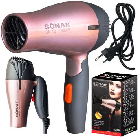 Suszarka do włosów turystyczna / small hair dryer RTO