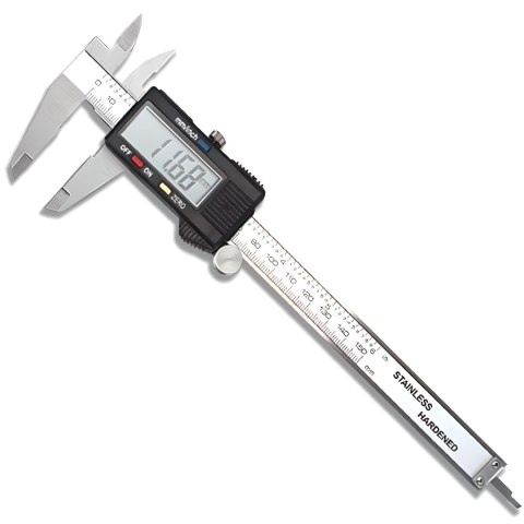 Suwmiarka dokładna elektroniczna cyfrowa pomiarowa lcd 150 mm etui metalowa RTO