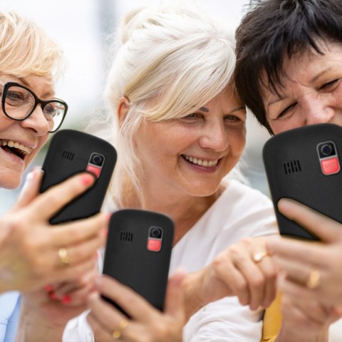 Telefon komórkowy dla seniora duże klawisze sim gsm alarm aparat pl menu RTO