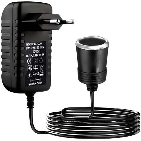 Zasilacz dc 12v 2a / ac 100-240v do auta inwerter -e557 RTO