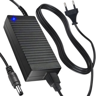 Zasilacz wtyczka do taśm led rgb 12v dc 10a 120w / led rgb strip light charger with plug 12v dc 10a 120w RTO