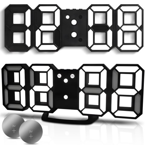 Zegar elegroniczny led budzik termometr alarm data - e290 RTO
