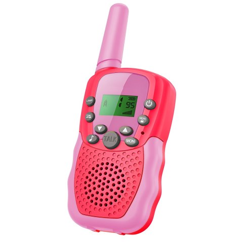 2x walkie talkie dla dzieci krótkofalówka 2 sztuki zestaw łoki toki latarka RTO