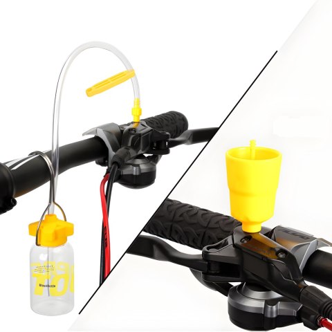 Duży zestaw do odpowietrzania hamulców rowerowych shimano tektro box xxl RTO
