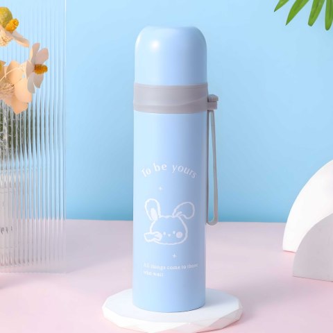 Kubek termiczny termos próżniowy stal 500ml + kubek RTO