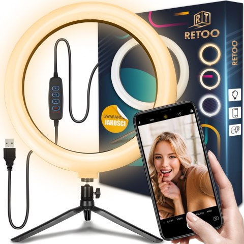 Lampa selfie 12cm RTO
