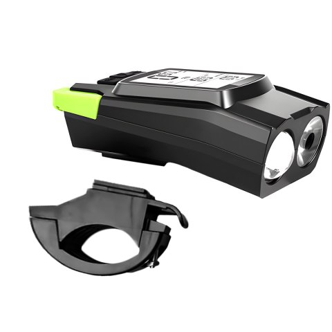 Latarka rowerowa lampka wentyl led+licznik+klakson dzwonek przód tył led RTO