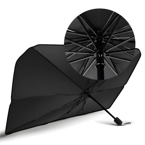 Parasol na przednią szybę osłona auta przeciwsłoneczna do samochodu 123x65 RTO