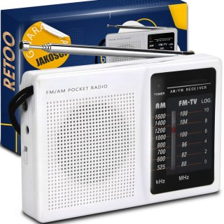 Radio fm białe RTO