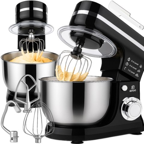 Robot kuchenny planetarny z misą 6l wielofunkcyjny mikser 3w1 3200w xl or1103-nowy RTO