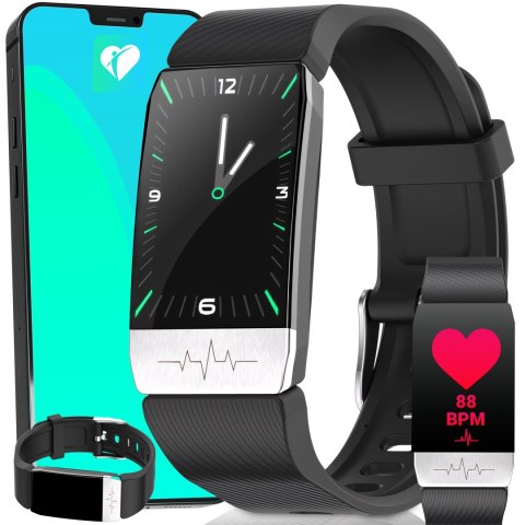 Smartwatch smartband zegarek sportowy pl aplikacja powiadomienia sport sen RTO
