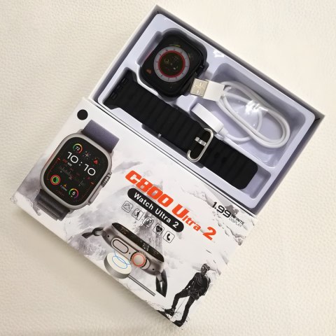 Zegarek smartwatch wodoodporny pl aplikacja rozmowy tryby sportowe zdrowie RTO