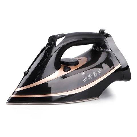 Żelazko parowe 8w1 duża moc 2600w ceramiczna powłoka anti-drip anti-calc RTO