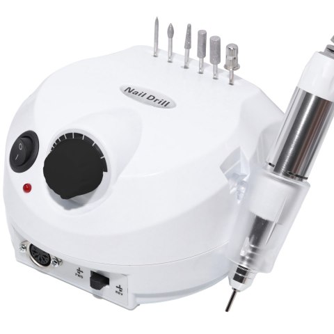 Frezarka do paznokci manicure pedicure żel hybryda 65w mocna+frezy zestaw - ur188 RTO