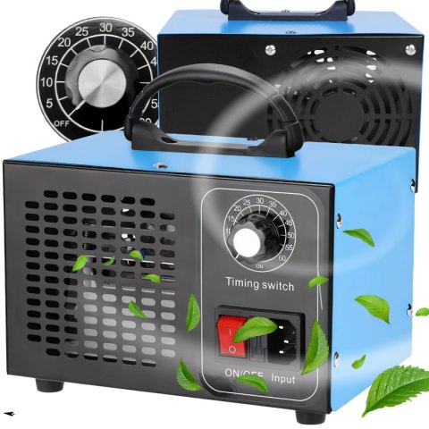 Generator ozonu ozonator oczyszczacz powietrza mocny czasomierz 120w 32 g/h RTO