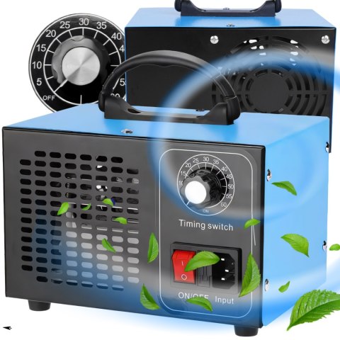 Generator ozonu ozonator oczyszczacz powietrza mocny czasomierz 120w 32 g/h RTO