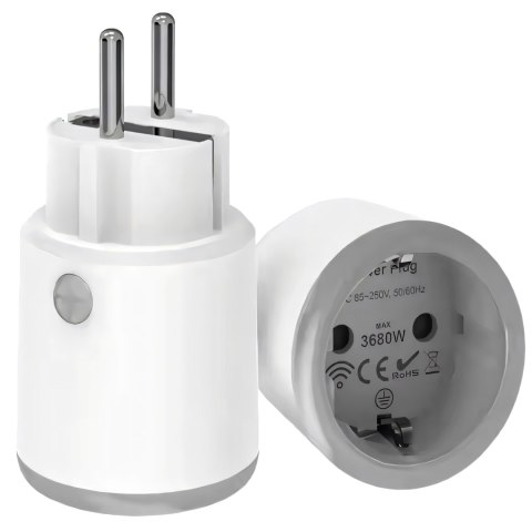 Inteligentne gniazdko sterowane watomierz programator aplikacja wifi smart - er1171 RTO