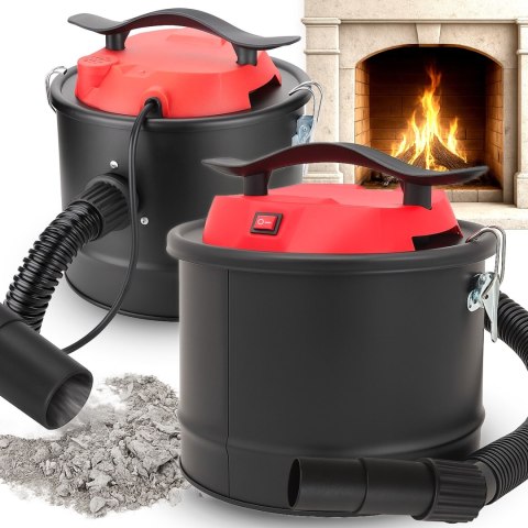 Odkurzacz do kominka popiołu przemysłowy gruzu separator pieca mocny 10l or1304 RTO