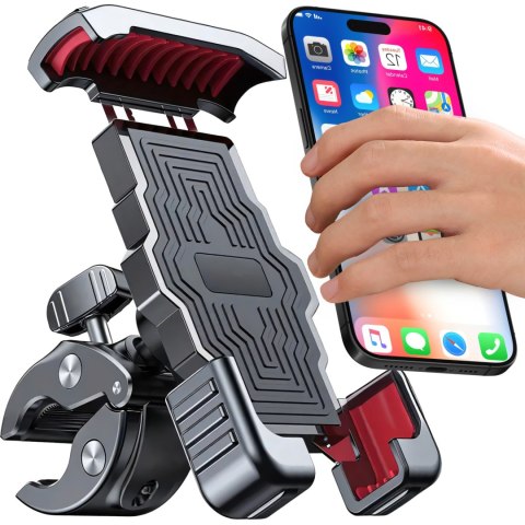 Uchwyt na telefon 360 stopni na kierownice rowerowy motocyklowy 4,7-7 sr253 RTO