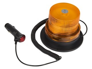26-433# Sygnalizator optyczny led 12v-24v magnes kogut pomarańczowy Blow