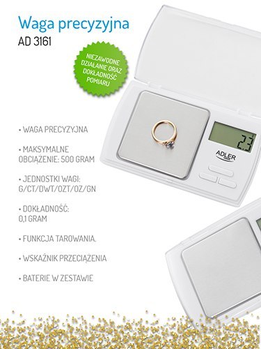 AD 3161 Waga precyzyjna ADLER