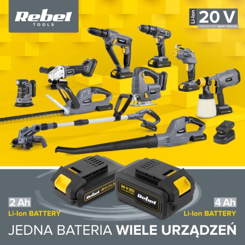 Ładowarka akumulatora 20V 2Ah/4Ah Rebel Tools Rebel